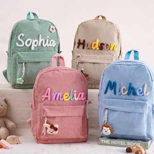 Custom Kids Backpack, Personalized Toddler Backpack, School Bag for Kids, Toddler Book Bag, Preschool Backpack,Children's Backpack With Name