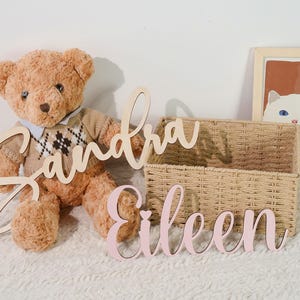 Personalized baby Name Sign,Baby Wood Name Sign,Wood Letters For Nursery,Nursery Name Sign,Large wood name sign,Kids Room Decor
