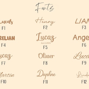 Personalisierte hölzerne Karussell-Spieluhr, gravierte Name Andenken, Babypartygeschenk für Kinder Bild 7