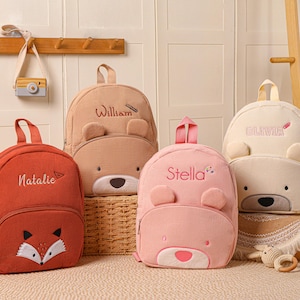 Sac à dos personnalisé pour enfants avec broderie, cadeaux personnalisés pour tout-petits, sac à dos pour enfants avec nom, cartable pour enfants, sac à dos pour enfants.