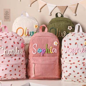 Personalized Kid BackPack, School Bag, Kid Gift, Toddler Backpack, Personalized Kids Lunch Bag,Lightweight Durable Toddler Book Bag for Ages