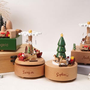 Personalized Wooden MusicBox,Engraved Name Music Box,Personalized toys for kids, Baby Shower Gift,Newborn Gift,Christmas gift,gifts for kids