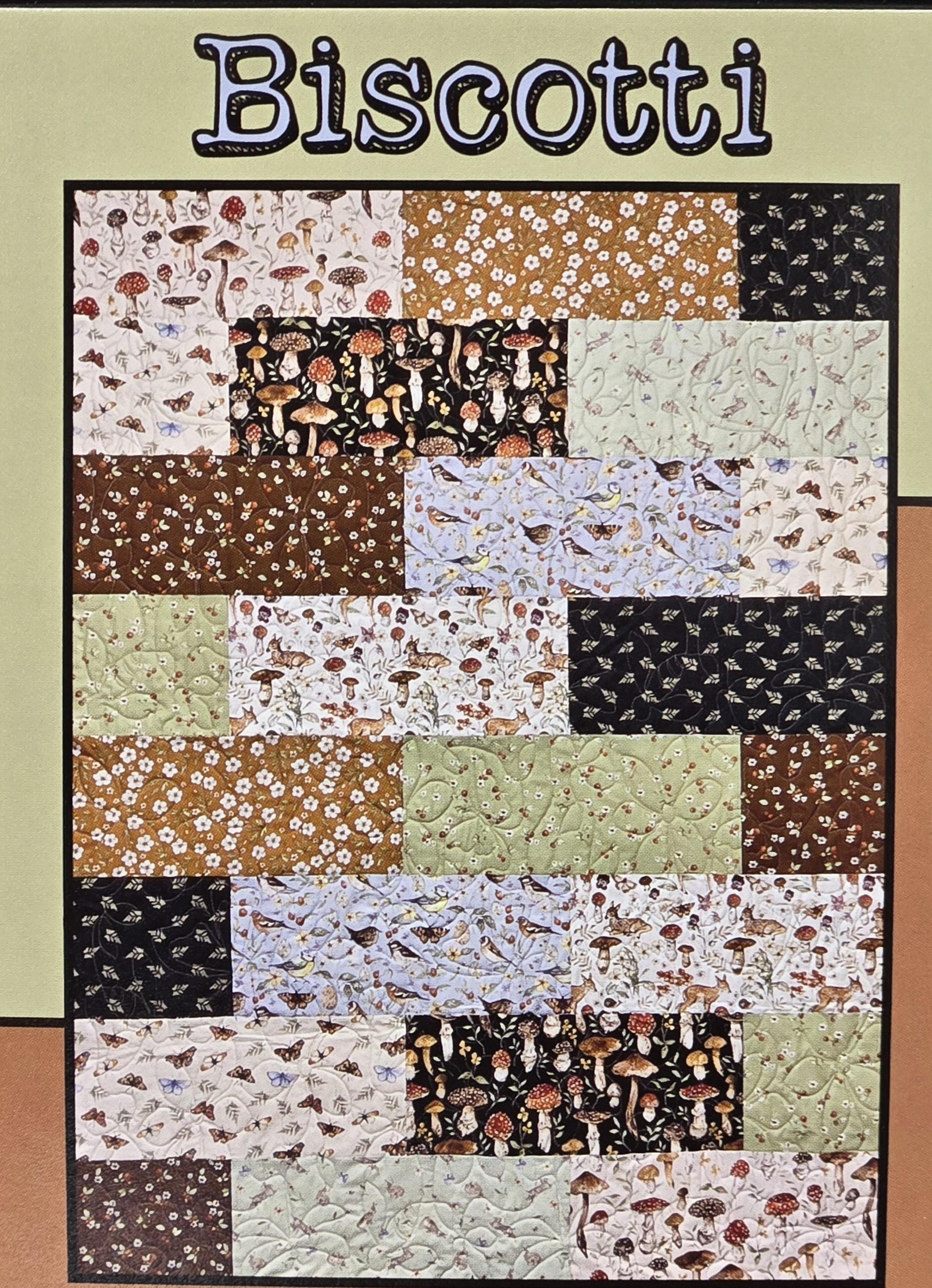 Biscotti Pattern BISCOTTI Quilt Pattern by Heidi Cook for Villa Rosa Designs - Fat ...