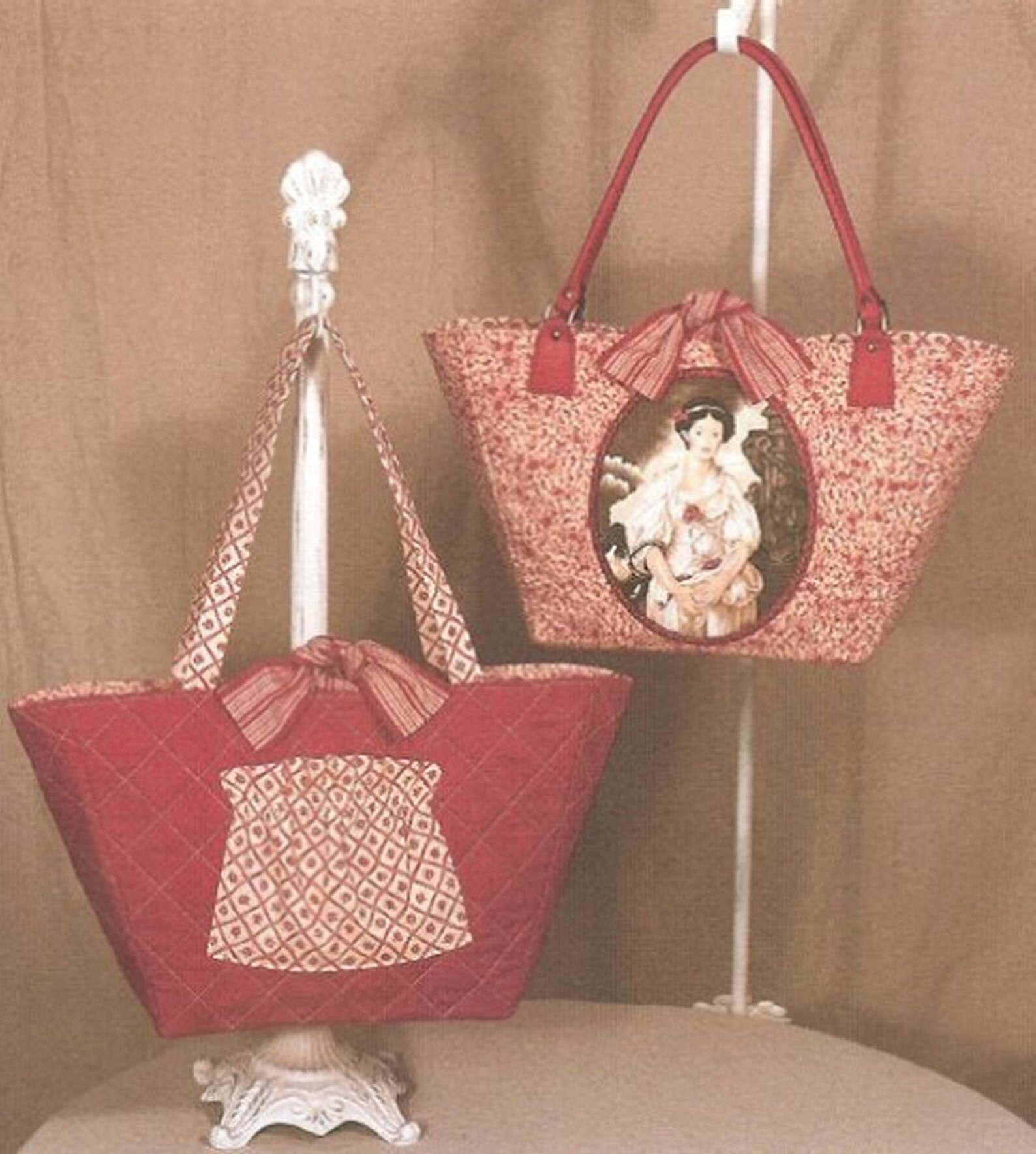 Pick A Pocket...or Not Tote Bag Purse Pattern by Artful Offerings Etsy