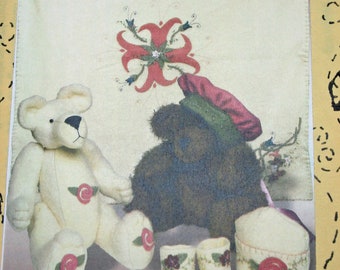 Crawford Designs Baby Pattern - Antonia - Pattern to create blanket, bear, and accessories