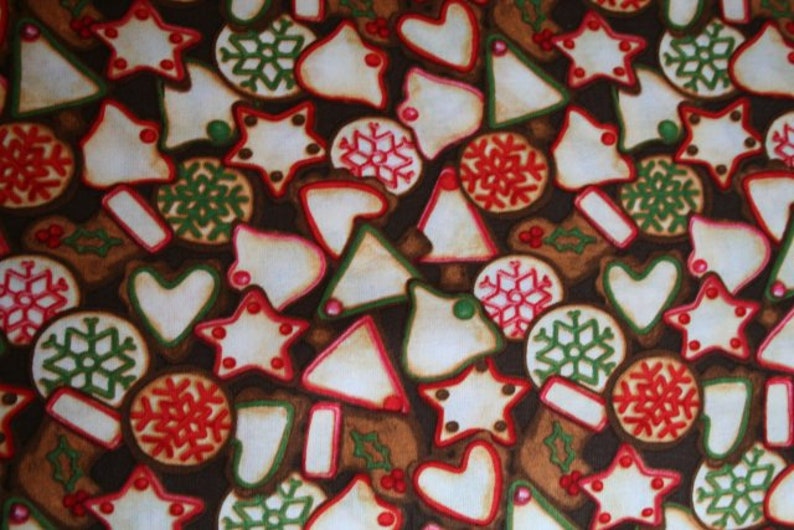 Travel Pillowcase Accent Pillowcase Fun Realistic Iced CHRISTMAS Cookies Christmas Gift
