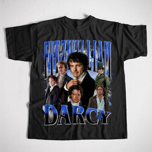 Retro Fitzwilliam Darcy Shirt, Fitzwilliam Darcy Tshirt, Fitzwilliam Darcy T-Shirt, Darcy T-Shirt, Darcy Merch, Pride and Prejudice Shirt