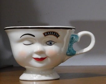 Vintage Same Sex Baileys Collector Cups Two Women