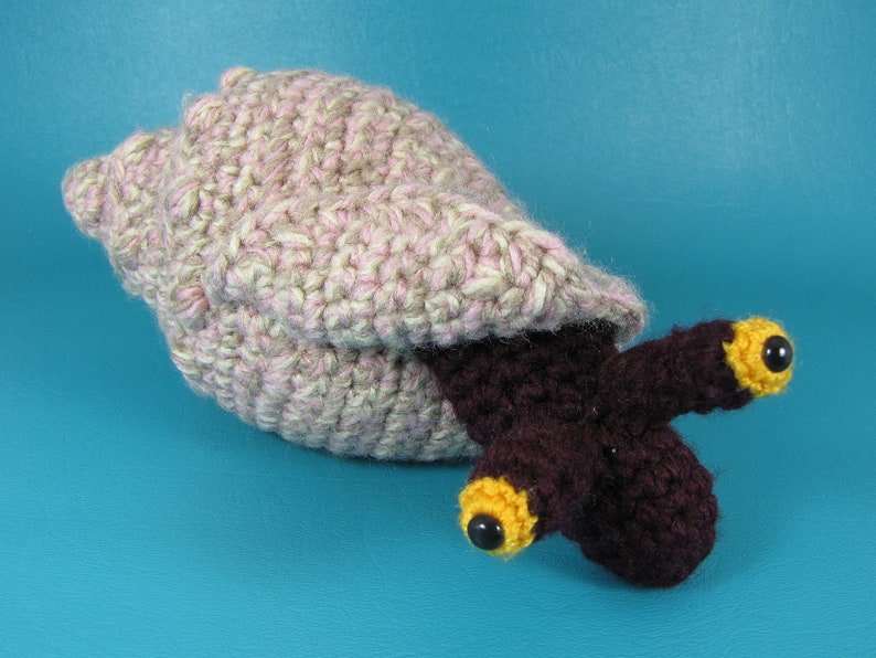 Conch Snail Amigurumi PDF crochet pattern image 3