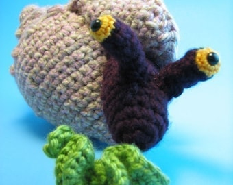 Conch Snail Amigurumi - PDF crochet pattern