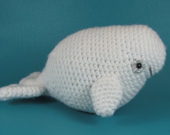 Beluga - PDF amigurumi crochet pattern