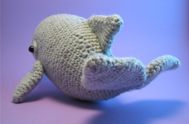 Dolphin PDF amigurumi crochet pattern image 4