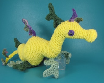 Drago del Mare - Schema PDF amigurumi all'uncinetto