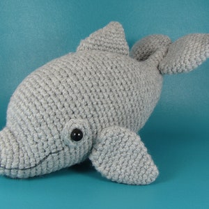 Dolphin PDF amigurumi crochet pattern image 1