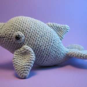 Dolphin PDF amigurumi crochet pattern image 2