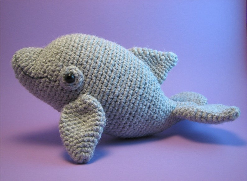 Dolphin PDF amigurumi crochet pattern image 2