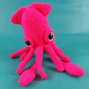 Squid PDF amigurumi crochet pattern image 2