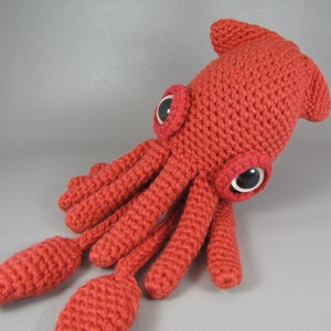 Squid PDF amigurumi crochet pattern image 3