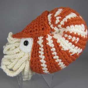 Chambered Nautilus PDF amigurumi crochet pattern image 3