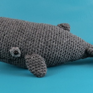 Sperm Whale PDF amigurumi crochet pattern image 1