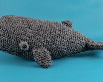 Sperm Whale - PDF amigurumi crochet pattern