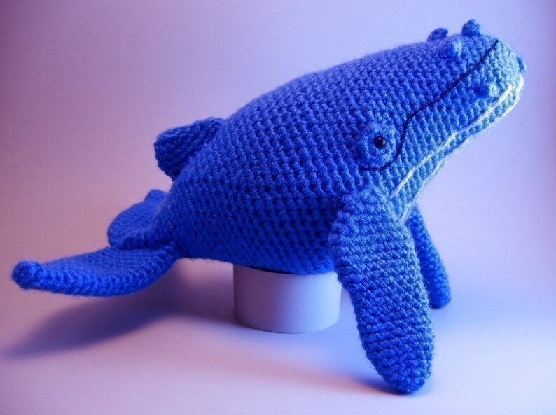 Humpback Whale PDF Amigurumi Crochet Pattern Etsy UK
