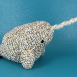 Narwhal PDF amigurumi crochet pattern image 1