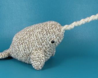 Narwhal - PDF amigurumi crochet pattern