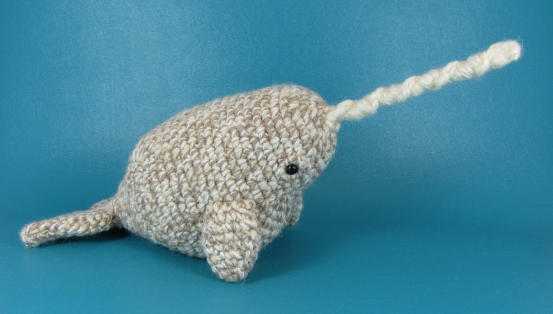 Narwhal PDF amigurumi crochet pattern image 1