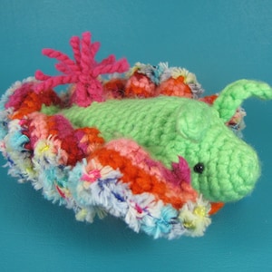 Sea Slug PDF amigurumi crochet pattern image 1