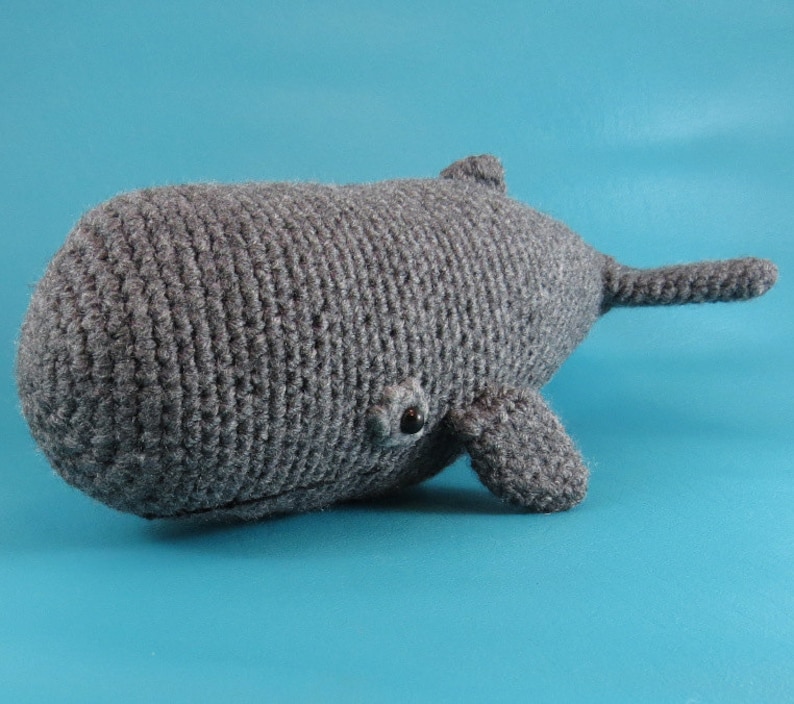 Sperm Whale PDF amigurumi crochet pattern image 2