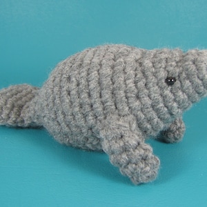 Manatee PDF amigurumi crochet pattern image 1