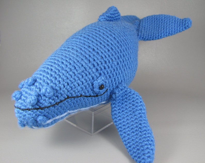 Humpback Whale PDF amigurumi crochet pattern image 3
