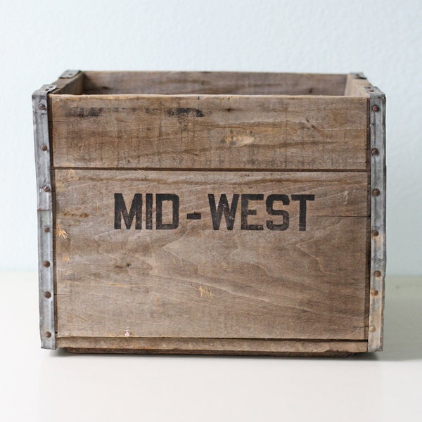 Vintage Mid West Crate