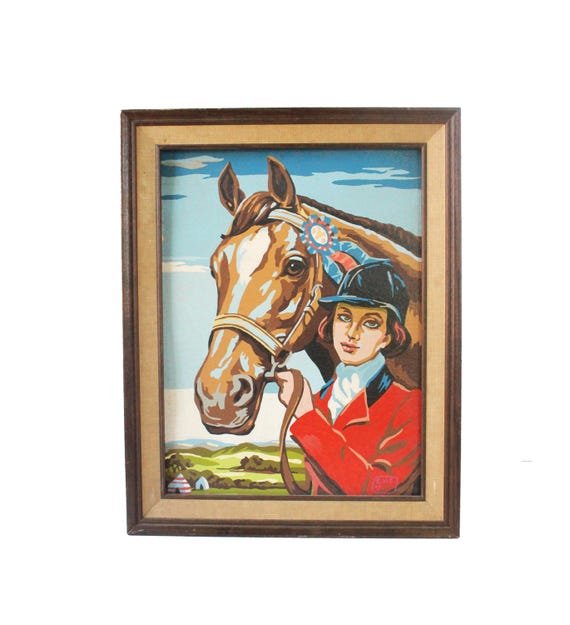 新品 馬騎手の絵画 HERMES 馬と騎手のイラスト スカーフ エルメス風 絵