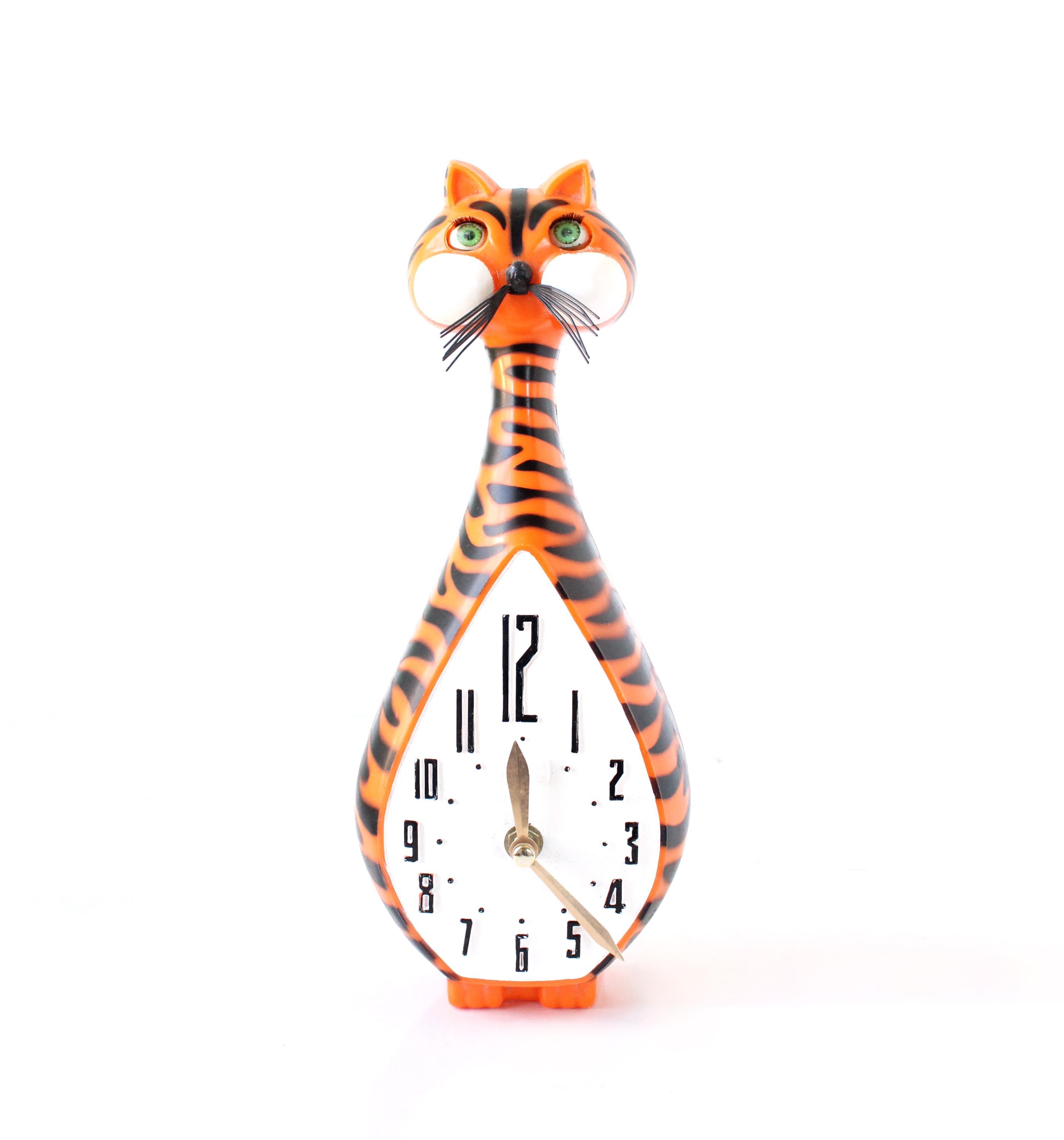 Vintage Cat Clocks - Etsy