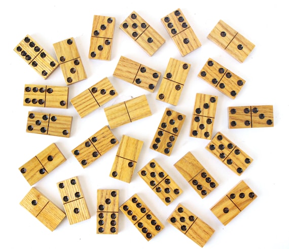 ハンドメイド 木製ドミノ ハンドメイド 木製ドミノ