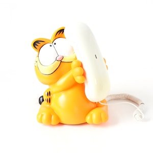 Vintage Garfield Phone - 1980s Tyco Decor (NOT Working Order)