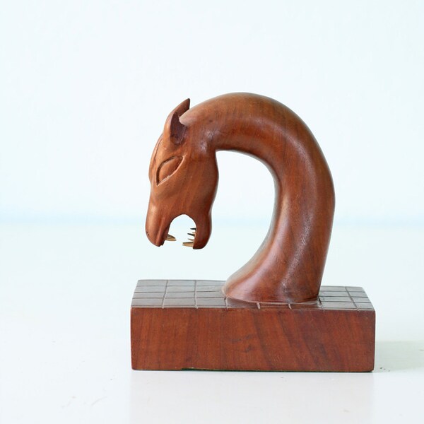 Mid Century Modern Wooden Sea Creature