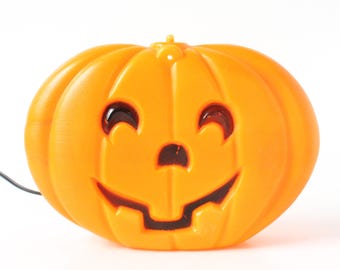 Vintage Two-Faced Ceramic Jack O' Lantern - Halloween Decor - Etsy