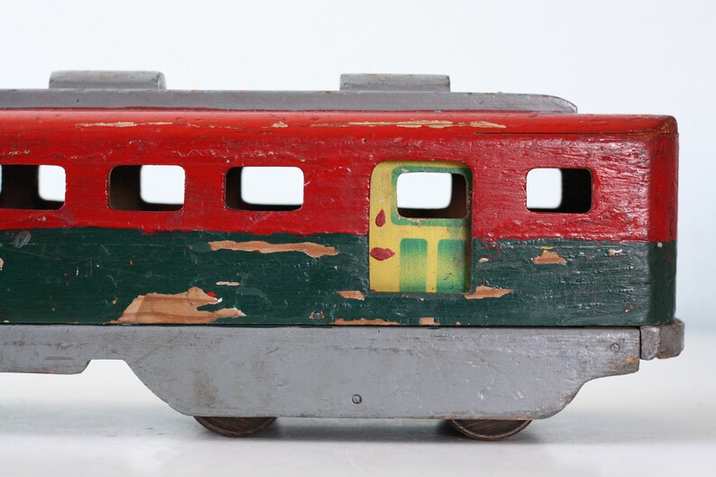 Vintage Toy Trolley Car Etsy