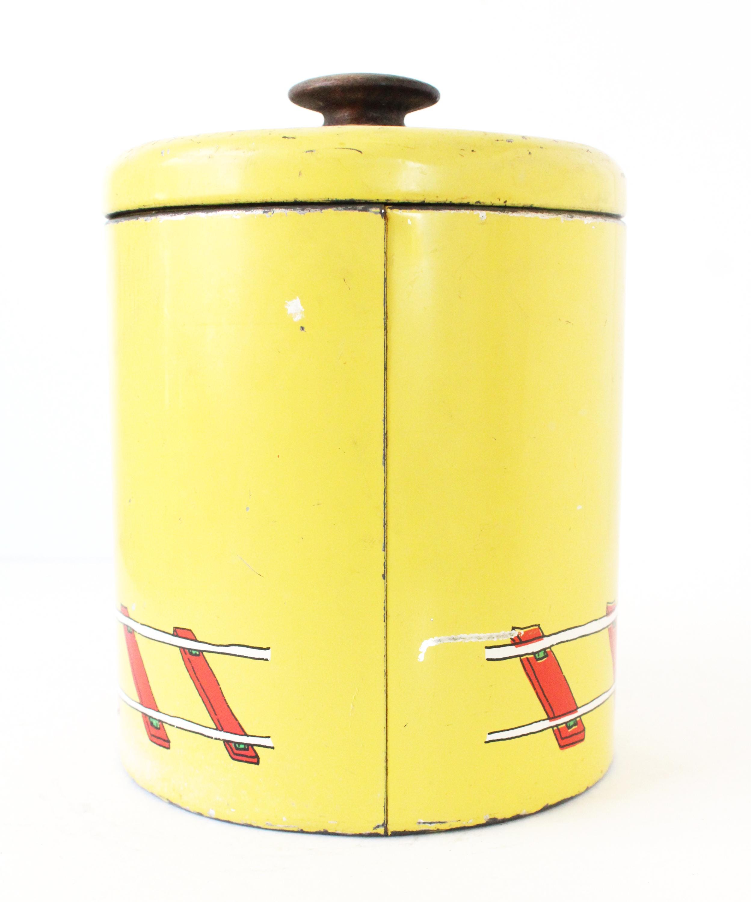 ヴィンテージ ランズバーグ トレイン クッキーキャニスター