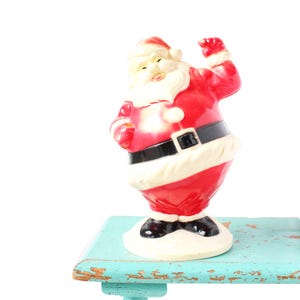 Vintage Santa Blow Mold: 8.5&quot; Hy-G Products Christmas Decor