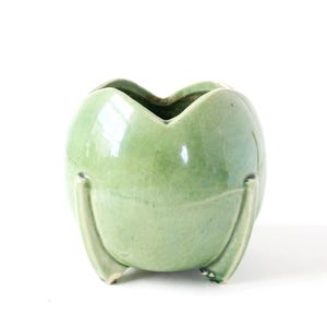 Vintage McCoy Tulip Planter: Nelson McCoy Pottery Vase, Retro Garden Decor