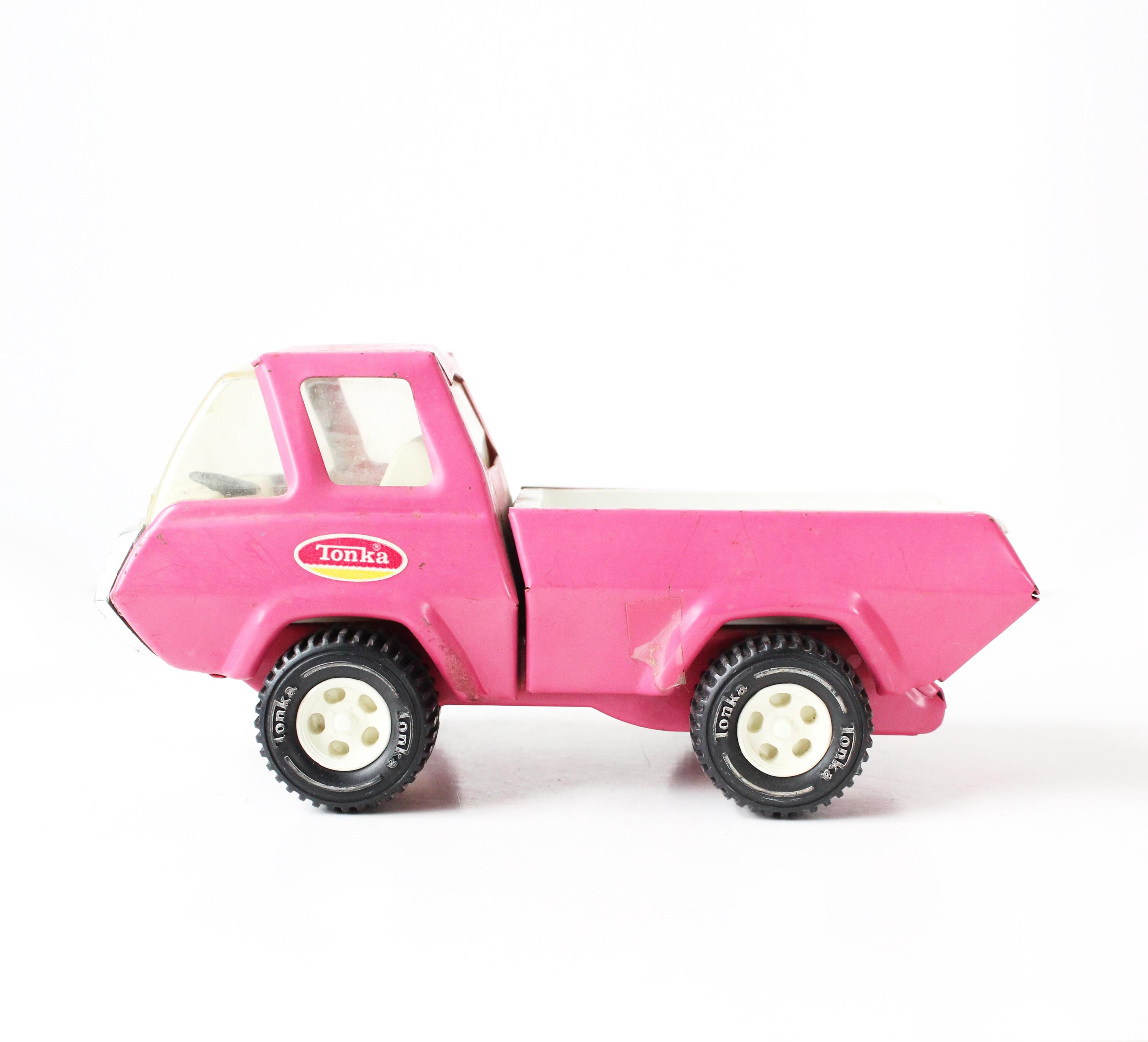Camion Benne Tonka Vintage 50's – Cabine Acier, Double Roues, Ford #54