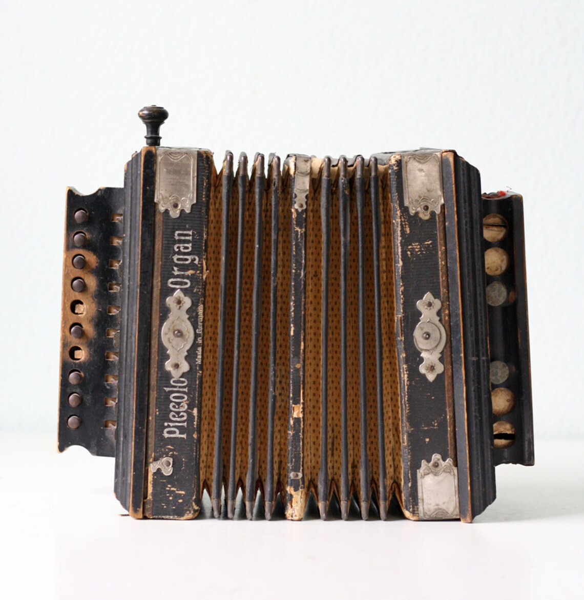 Antique Accordion by Piccolo Organ Etsy