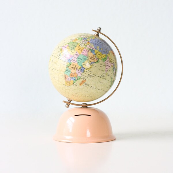 Vintage Globe Bank - by Seo Jeon, Korea