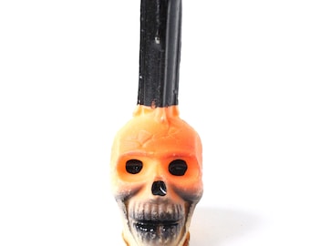 Vintage Skull Candle, Gurley Halloween Candle, New Old Stock, NOS