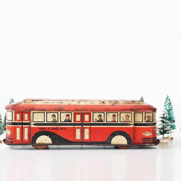 Vintage Toy Bus, Wolverine, Ring A Long Bus