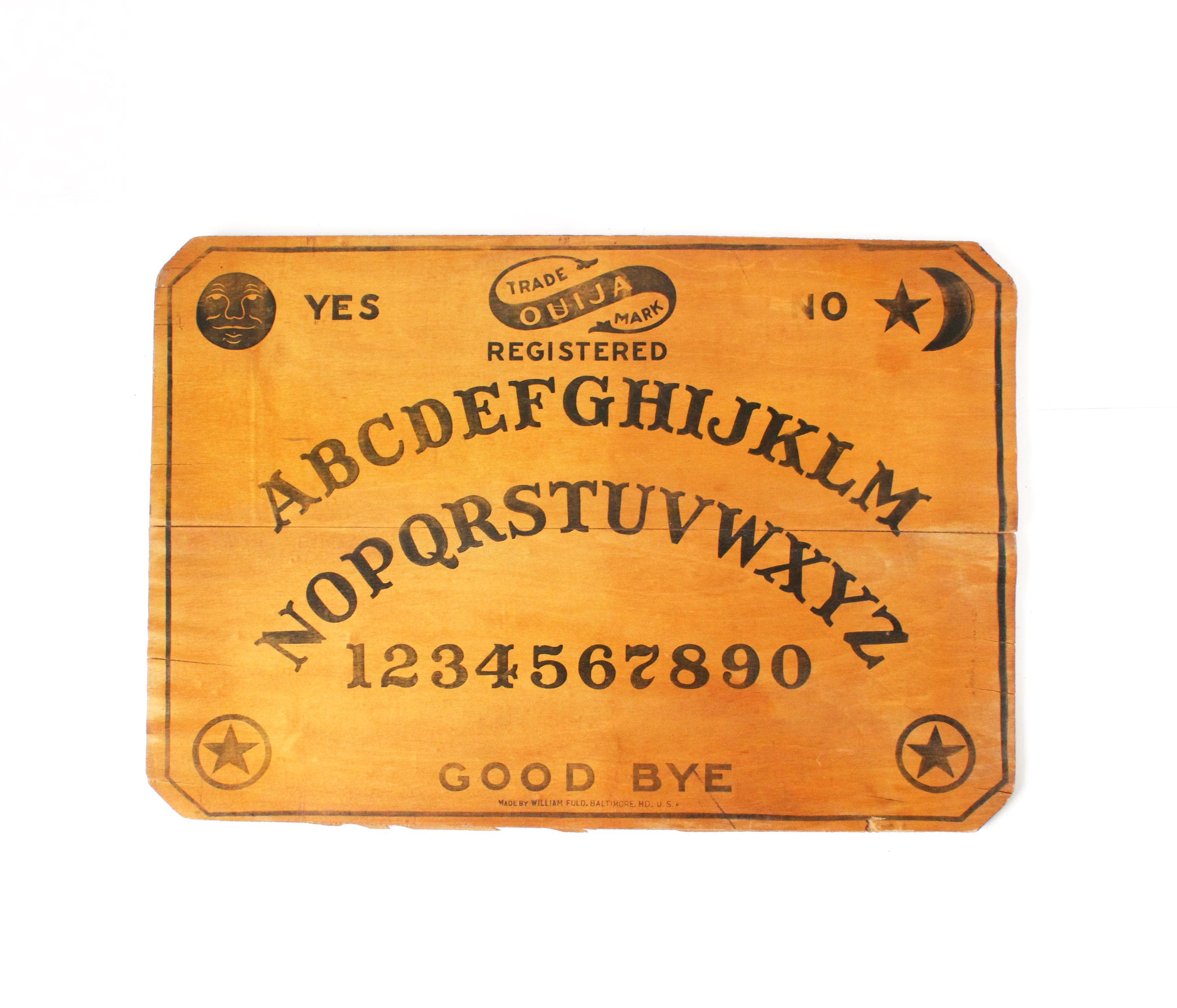 ウィジャ盤 アンティーク 100年前 呪物 Antique ouija board - Etsy 